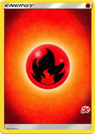 Fire Energy (Charizard Stamp #35) [Battle Academy 2020] | Fandemonia Ltd