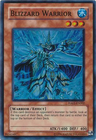 Blizzard Warrior [HA01-EN002] Super Rare | Fandemonia Ltd