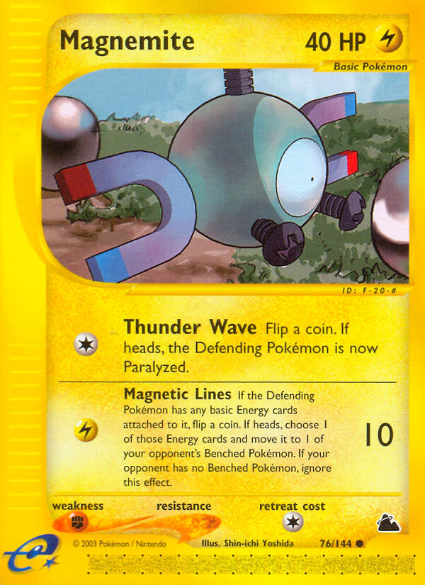 Magnemite (76/144) [Skyridge] | Fandemonia Ltd