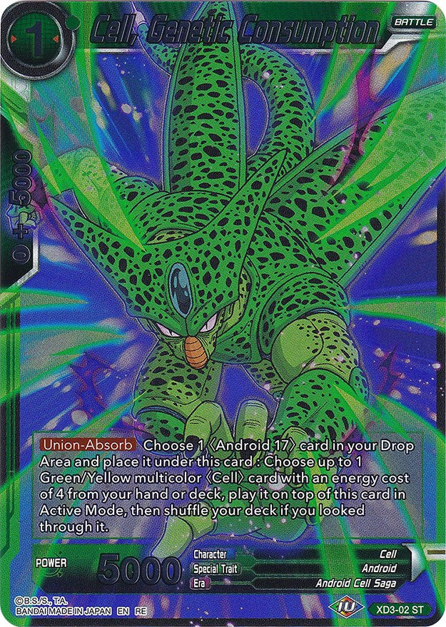 Cell, Genetic Consumption (XD3-02) [Ultimate Deck 2022] | Fandemonia Ltd