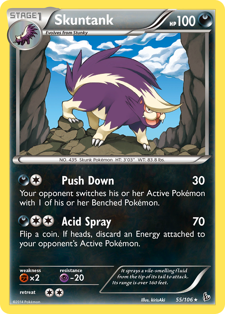 Skuntank (55/106) [XY: Flashfire] | Fandemonia Ltd