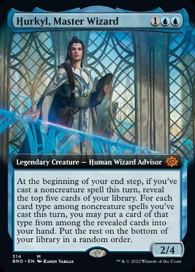 Hurkyl, Master Wizard (Extended Art) [The Brothers' War] | Fandemonia Ltd