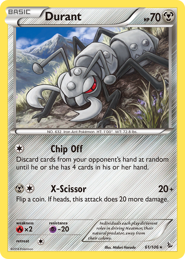 Durant (61/106) [XY: Flashfire] | Fandemonia Ltd