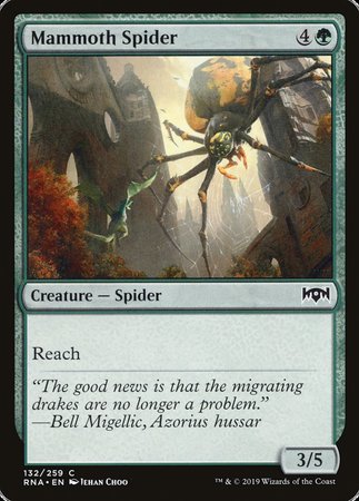 Mammoth Spider [Ravnica Allegiance] | Fandemonia Ltd