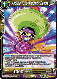 Android 15, the Mission Begins (EB1-41) [Battle Evolution Booster] | Fandemonia Ltd