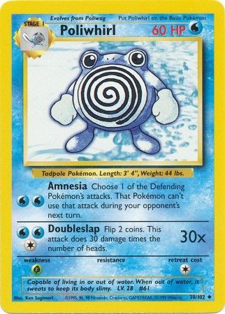 Poliwhirl (38/102) [Base Set Unlimited] | Fandemonia Ltd