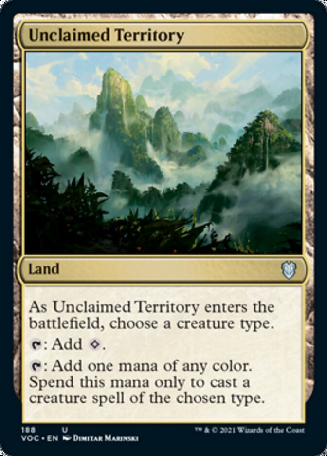 Unclaimed Territory [Innistrad: Crimson Vow Commander] | Fandemonia Ltd