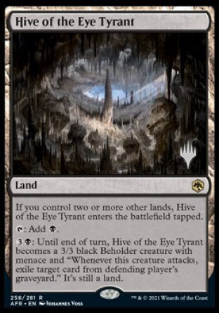 Hive of the Eye Tyrant (Promo Pack) [Dungeons & Dragons: Adventures in the Forgotten Realms Promos] | Fandemonia Ltd