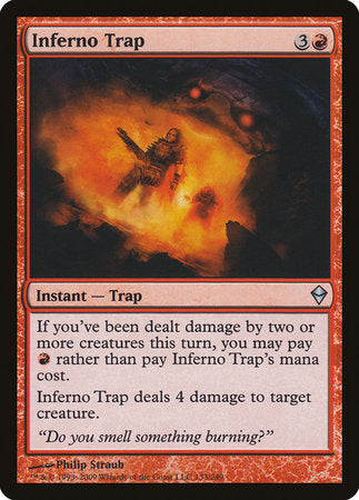 Inferno Trap [Zendikar] | Fandemonia Ltd