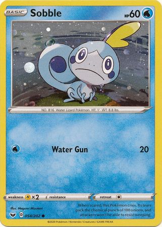 Sobble (054/202) (Cosmos Holo) [Sword & Shield: Base Set] | Fandemonia Ltd