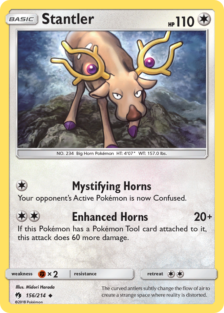 Stantler (156/214) [Sun & Moon: Lost Thunder] | Fandemonia Ltd