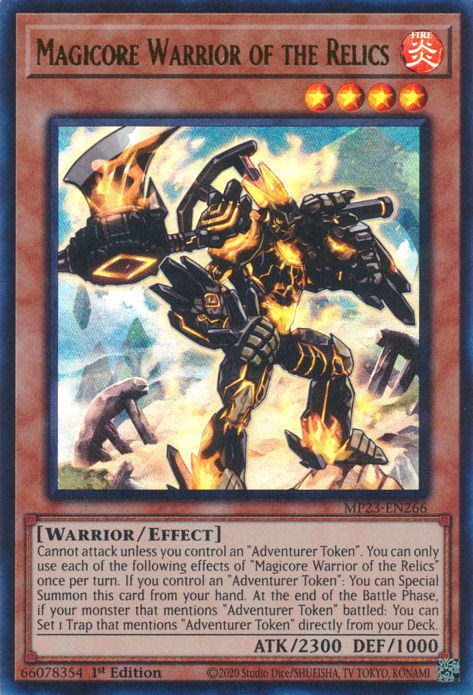 Magicore Warrior of the Relics [MP23-EN266] Ultra Rare | Fandemonia Ltd