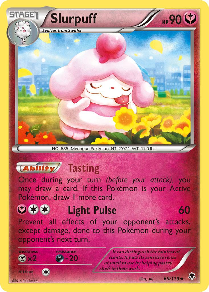 Slurpuff (69/119) [XY: Phantom Forces] | Fandemonia Ltd