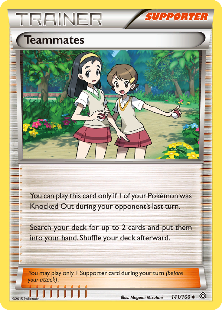 Teammates (141/160) [XY: Primal Clash] | Fandemonia Ltd