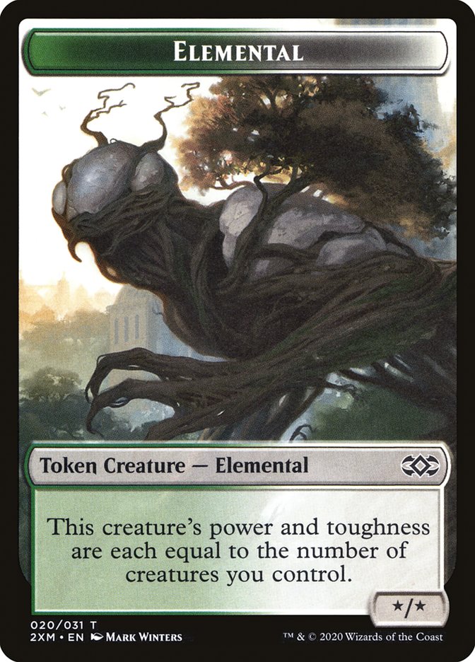 Elemental Token [Double Masters] | Fandemonia Ltd