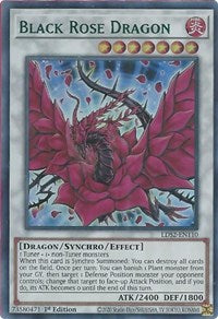 Black Rose Dragon (Green) [LDS2-EN110] Ultra Rare | Fandemonia Ltd