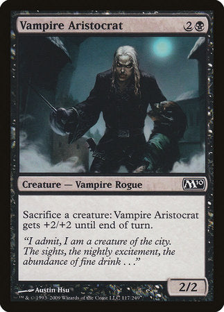 Vampire Aristocrat [Magic 2010] | Fandemonia Ltd