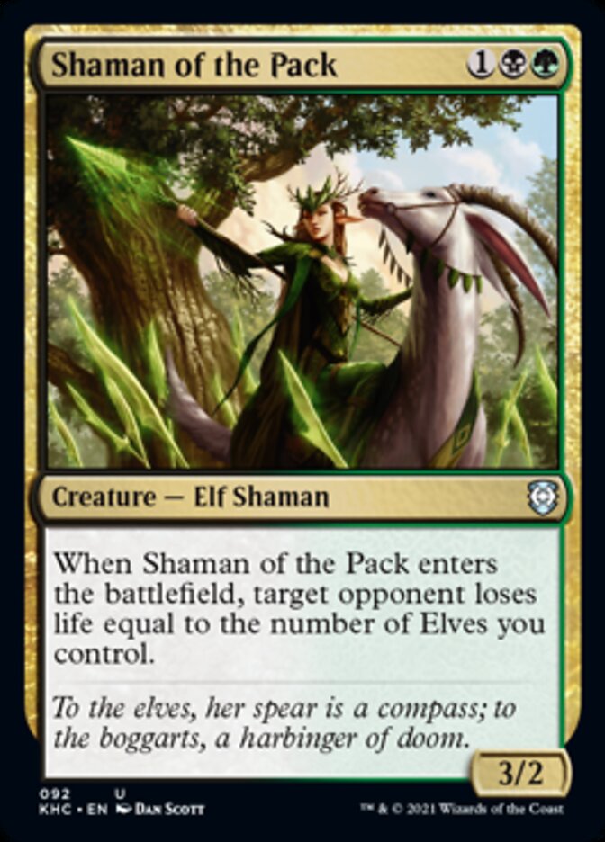 Shaman of the Pack [Kaldheim Commander] | Fandemonia Ltd