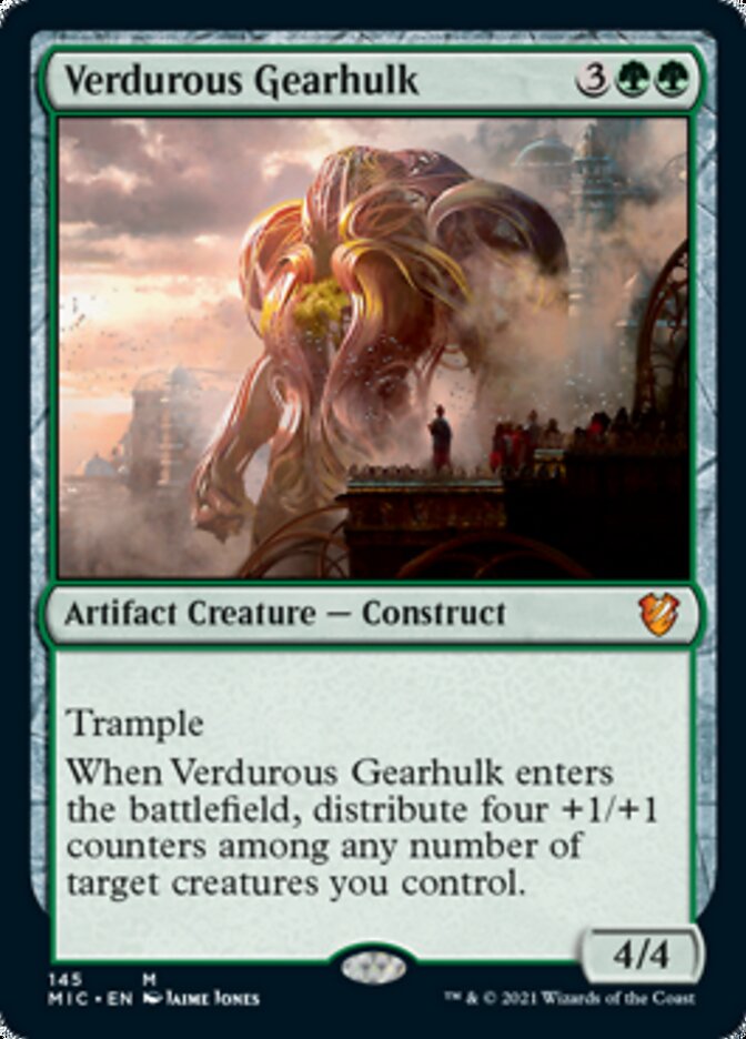 Verdurous Gearhulk [Innistrad: Midnight Hunt Commander] | Fandemonia Ltd