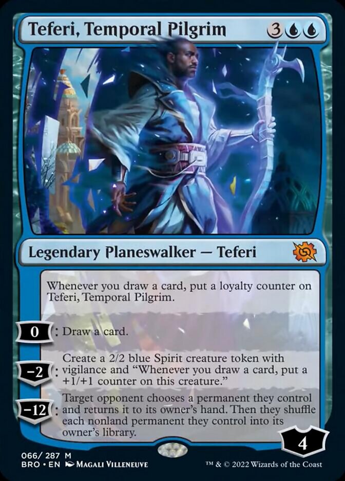 Teferi, Temporal Pilgrim [The Brothers' War] | Fandemonia Ltd