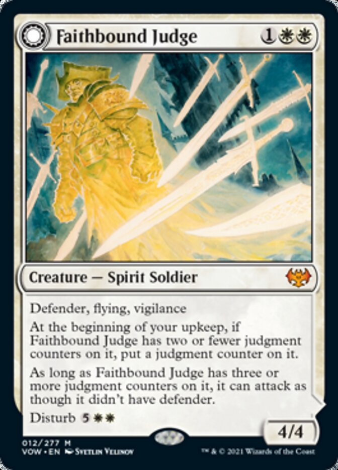 Faithbound Judge // Sinner's Judgment [Innistrad: Crimson Vow] | Fandemonia Ltd