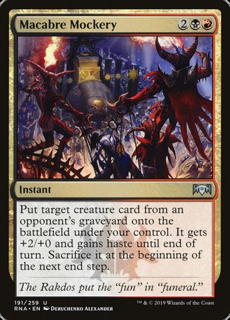 Macabre Mockery [Ravnica Allegiance] | Fandemonia Ltd