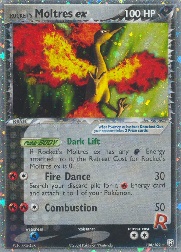 Rocket's Moltres ex (100/109) [EX: Team Rocket Returns] | Fandemonia Ltd