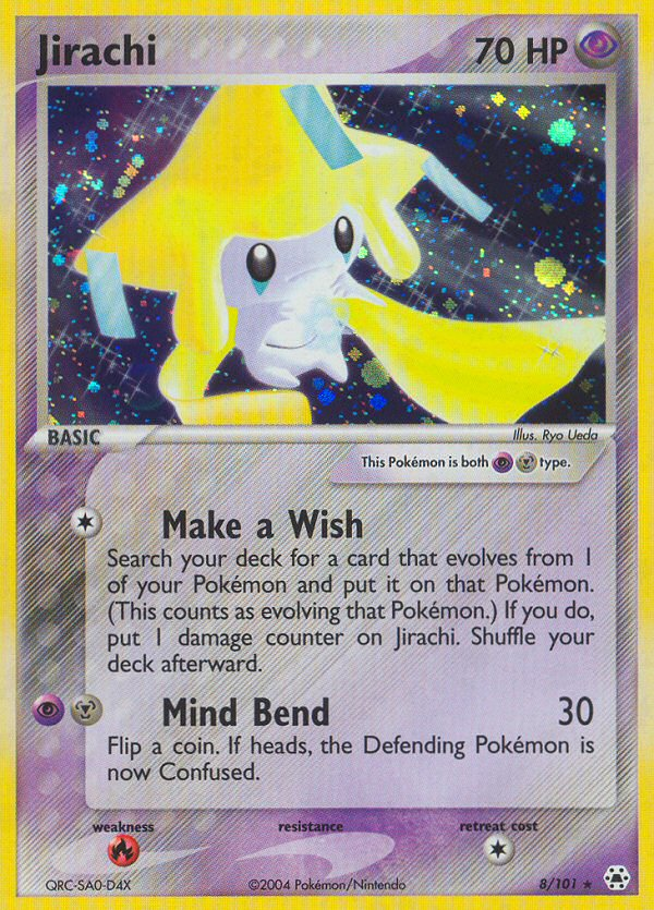 Jirachi (8/101) [EX: Hidden Legends] | Fandemonia Ltd