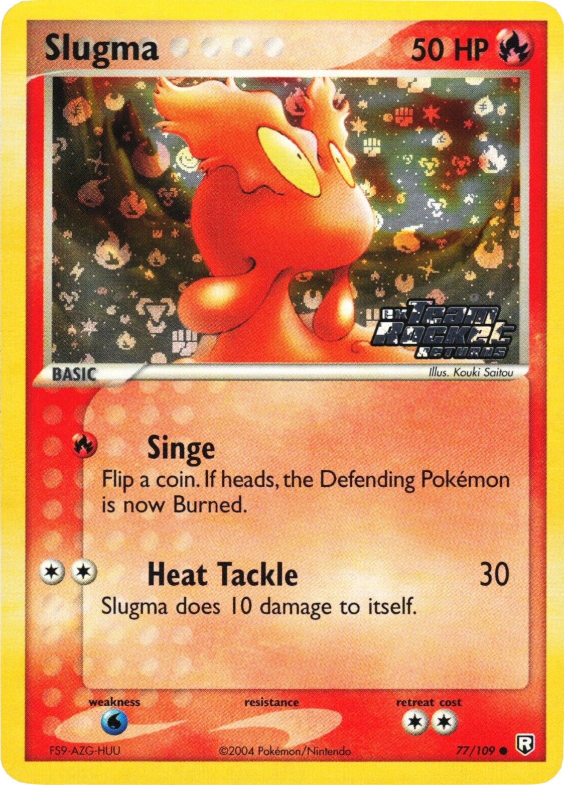 Slugma (77/109) (Stamped) [EX: Team Rocket Returns] | Fandemonia Ltd