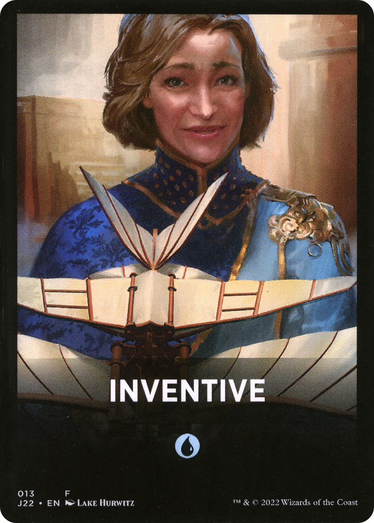 Inventive Theme Card [Jumpstart 2022 Front Cards] | Fandemonia Ltd