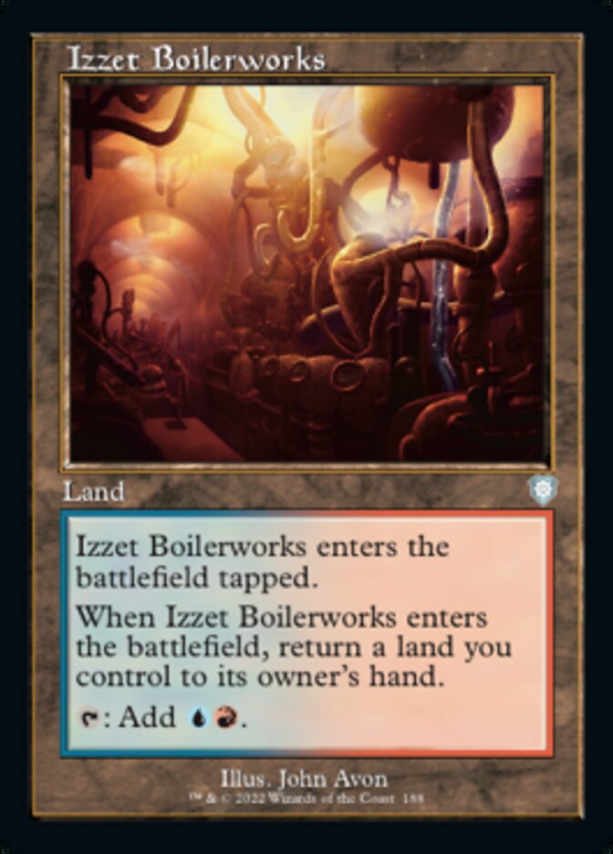 Izzet Boilerworks (Retro) [The Brothers' War Commander] | Fandemonia Ltd