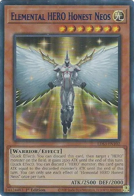 Elemental HERO Honest Neos (Blue) [LDS3-EN102] Ultra Rare | Fandemonia Ltd