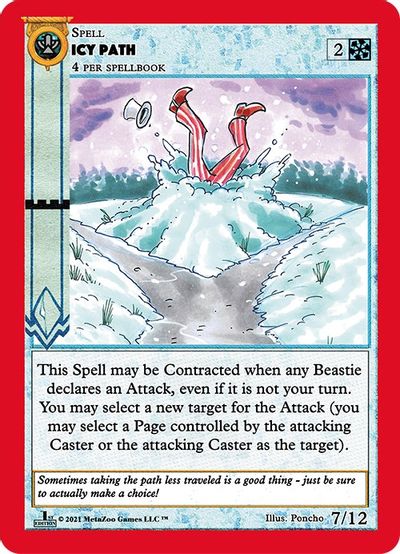 Icy Path [Cryptid Nation: First Edition Waheela Deck] | Fandemonia Ltd