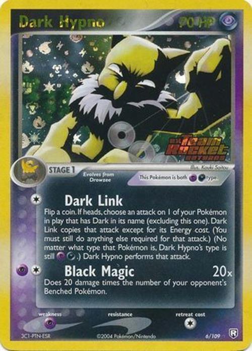 Dark Hypno (6/109) (Stamped) [EX: Team Rocket Returns] | Fandemonia Ltd