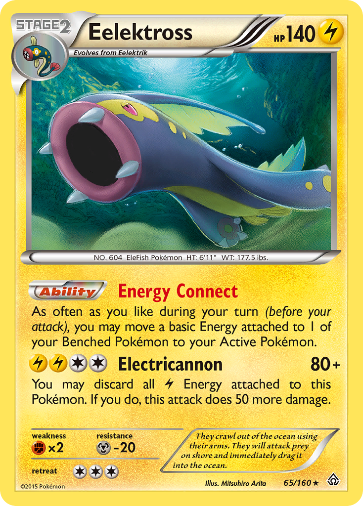 Eelektross (65/160) [XY: Primal Clash] | Fandemonia Ltd