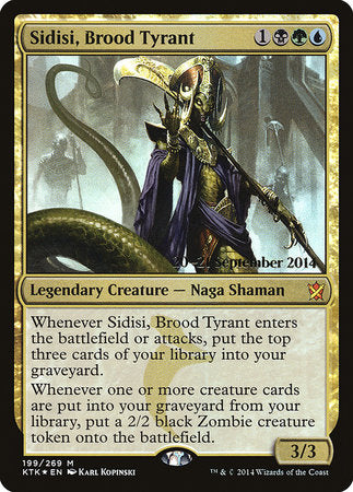 Sidisi, Brood Tyrant [Khans of Tarkir Promos] | Fandemonia Ltd