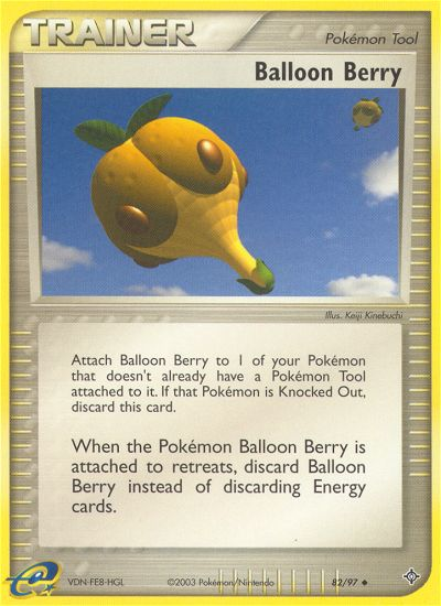 Balloon Berry (82/97) [EX: Dragon] | Fandemonia Ltd