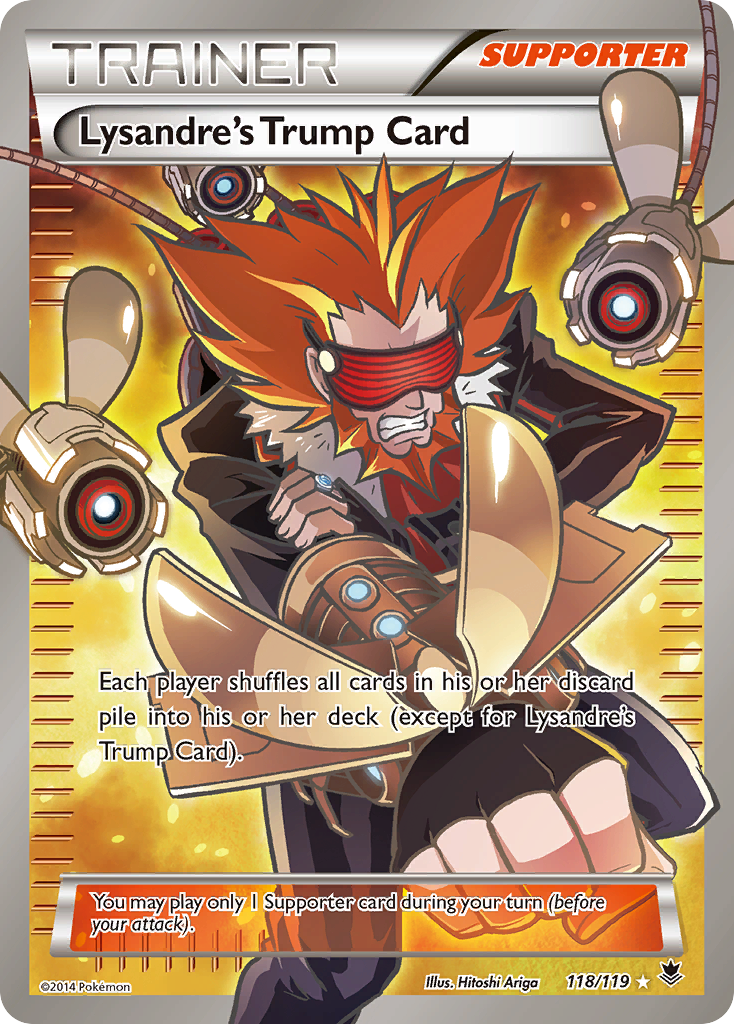 Lysandre's Trump Card (118/119) [XY: Phantom Forces] | Fandemonia Ltd