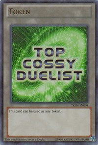 Top Ranked COSSY Duelist Token (Green) [TKN4-EN004] Ultra Rare | Fandemonia Ltd