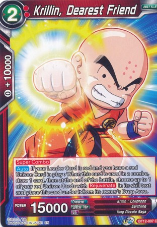 Krillin, Dearest Friend [BT12-007] | Fandemonia Ltd