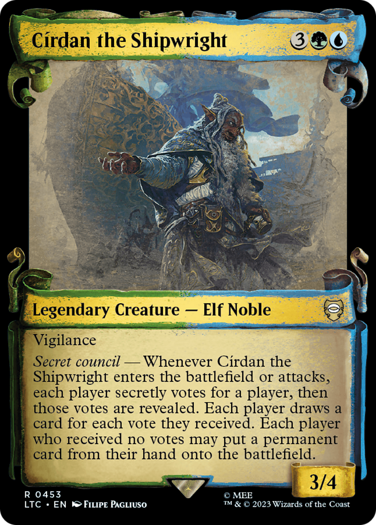 Cirdan the Shipwright [The Lord of the Rings: Tales of Middle-Earth Commander Showcase Scrolls] | Fandemonia Ltd