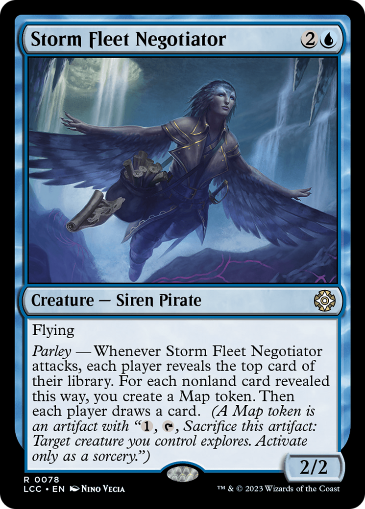 Storm Fleet Negotiator [The Lost Caverns of Ixalan Commander] | Fandemonia Ltd