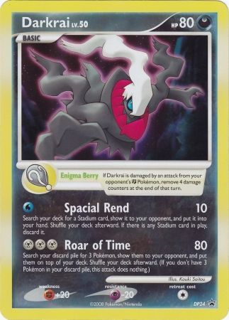 Darkrai (DP24) (Jumbo Card) [Diamond & Pearl: Black Star Promos] | Fandemonia Ltd