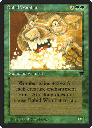 Rabid Wombat [Legends] | Fandemonia Ltd