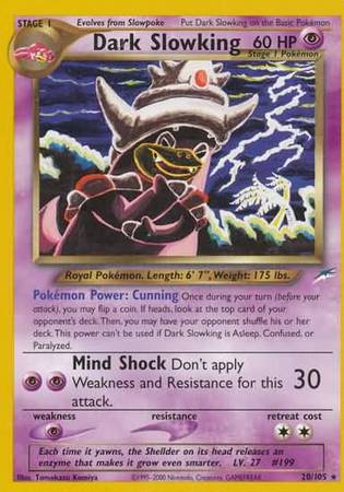 Dark Slowking (20/105) [Neo Destiny Unlimited] | Fandemonia Ltd