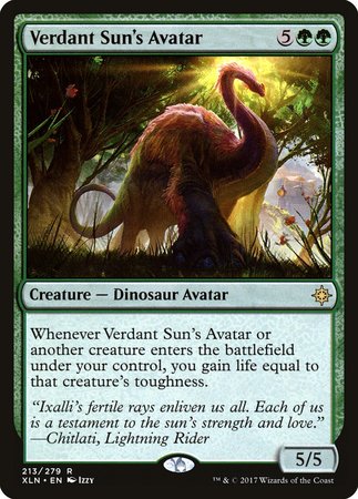 Verdant Sun's Avatar [Ixalan] | Fandemonia Ltd