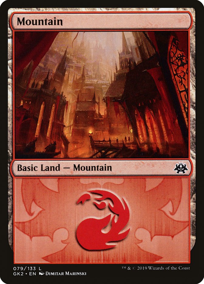 Mountain (79) [Ravnica Allegiance Guild Kit] | Fandemonia Ltd