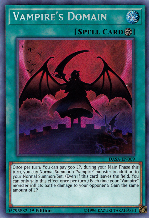 Vampire's Domain [DASA-EN009] Secret Rare | Fandemonia Ltd