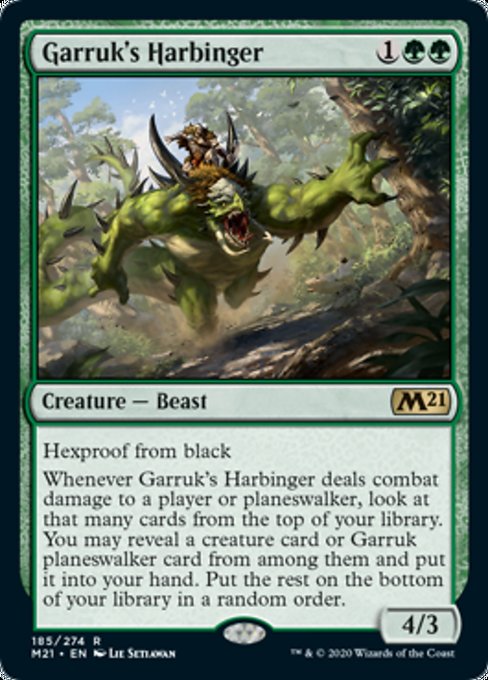 Garruk's Harbinger [Core Set 2021] | Fandemonia Ltd