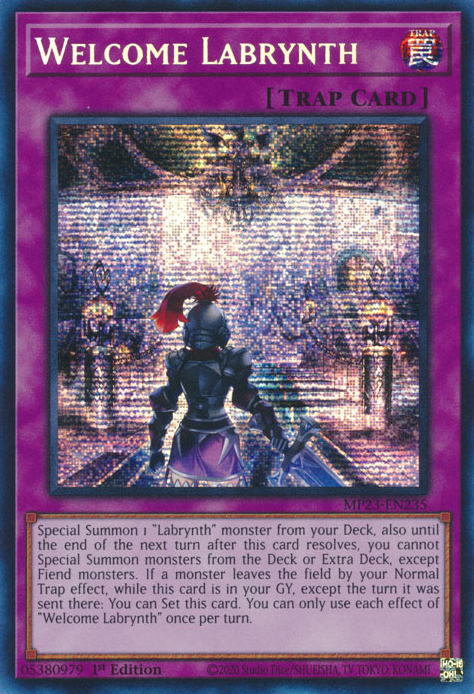 Welcome Labrynth [MP23-EN235] Prismatic Secret Rare | Fandemonia Ltd